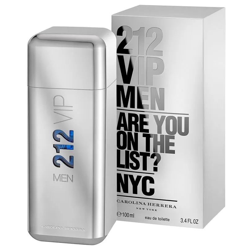 212 VIP Men NYC Elixir Carolina Herrera — Review Completa — Review Completa
